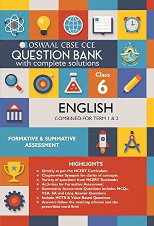 Read Online Oswaal CBSE CCE Question Bank With Complete Solutions For Class 6 Combined Term 1 & 2 English - Panel of Experts file in ePub