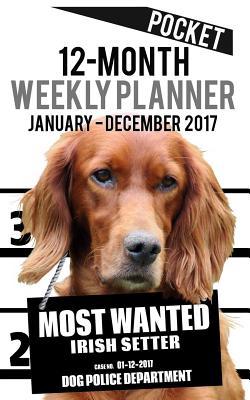 Read 2017 Pocket Weekly Planner - Most Wanted Irish Setter: Daily Diary Monthly Yearly Calendar -  | PDF