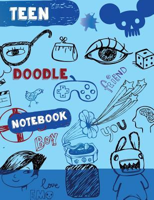 Download Teen Doodle Notebook: 8.5 X 11, 120 Unlined Blank Pages for Unguided Doodling, Drawing, Sketching & Writing -  file in ePub