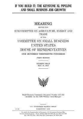 Download If You Build It: The Keystone XL Pipeline and Small Business Job Growth - U.S. Congress file in ePub