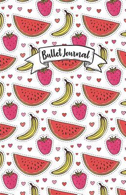 Download Bullet Journal: Red Pink Watermelon Banana Strawberry Color Pattern: Notebook, Bullet Journal Dotted Grid, 100 Pages (5.5 X 8.5) -  | PDF