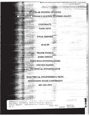 Full Download Spacelab System Analysis Marshall Avionics System Testbed (Mast) - National Aeronautics and Space Administration file in PDF