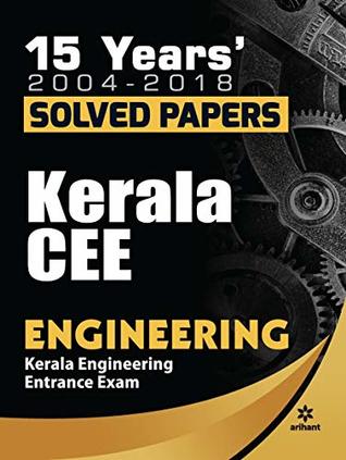 Read 15 Year's Solved Papers Kerala CEE Engineering Entrance Exam - Arihant Experts file in ePub