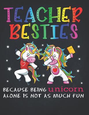 Download Unicorn Teacher: Rainbow PE Teacher Besties Best Friends Unicorn Dotted Bullet Notebook Journal Dot Grid Planner Organizer Dabbing in the class with best friends 8.5x11 - Magicteacher file in ePub