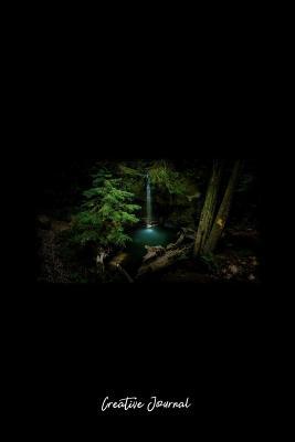 Download Creative Journal: Dot Grid Journal - Green Plant Nature Forest Waterfall Water - black Dotted Diary, Planner, Gratitude, Writing, Travel, Goal, Bullet Notebook - 6x9 120 pages -  | PDF