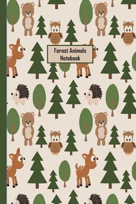 Full Download Forest Animals Notebook: Pretty cute forest animals notebook journal to write in. 6 x 9 with blank lined pages. Cute Christmas or birthday gift for kids or countryside lovers. -  | PDF
