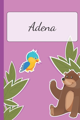 Read Online Adena: Personalized Name Notebook for Girls Custemized with 110 Dot Grid Pages A custom Journal as a Gift for your Daughter or Wife Perfect as School Supplies or as a Christmas or Birthday Present Cute Girl Diary - Cute Journal Lovers | ePub